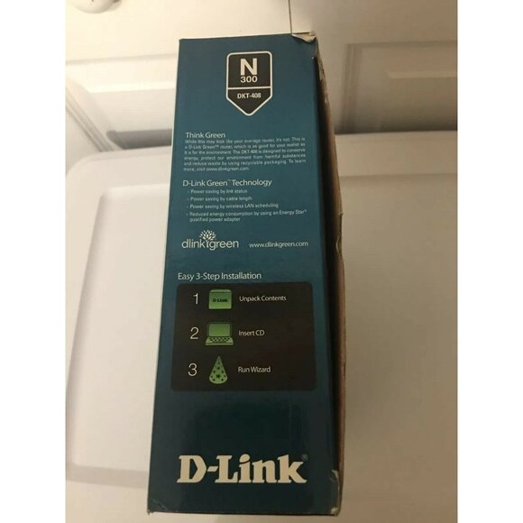 Wireless N 300 Router Bundle D-Link DIR-615 USB Network Starter Kit - Picture 5 of 10